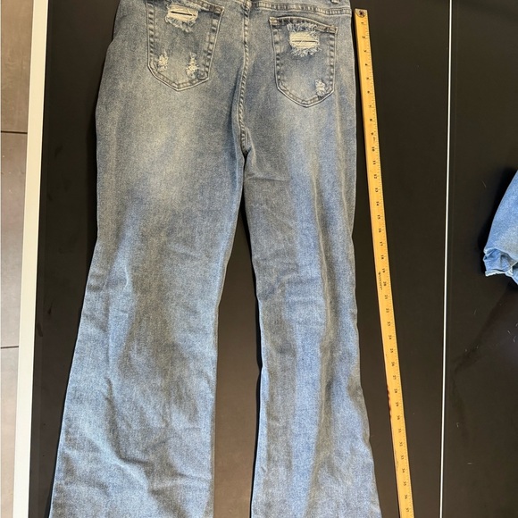 SHEIN \ Temu || Denim Jeans Size XL - Picture 11 of 12